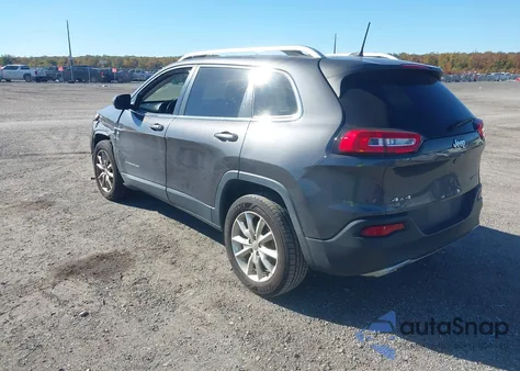 2016 Jeep Cherokee Limited z USA, uszkodzony, nr VIN 1C4PJMDS2GW119030